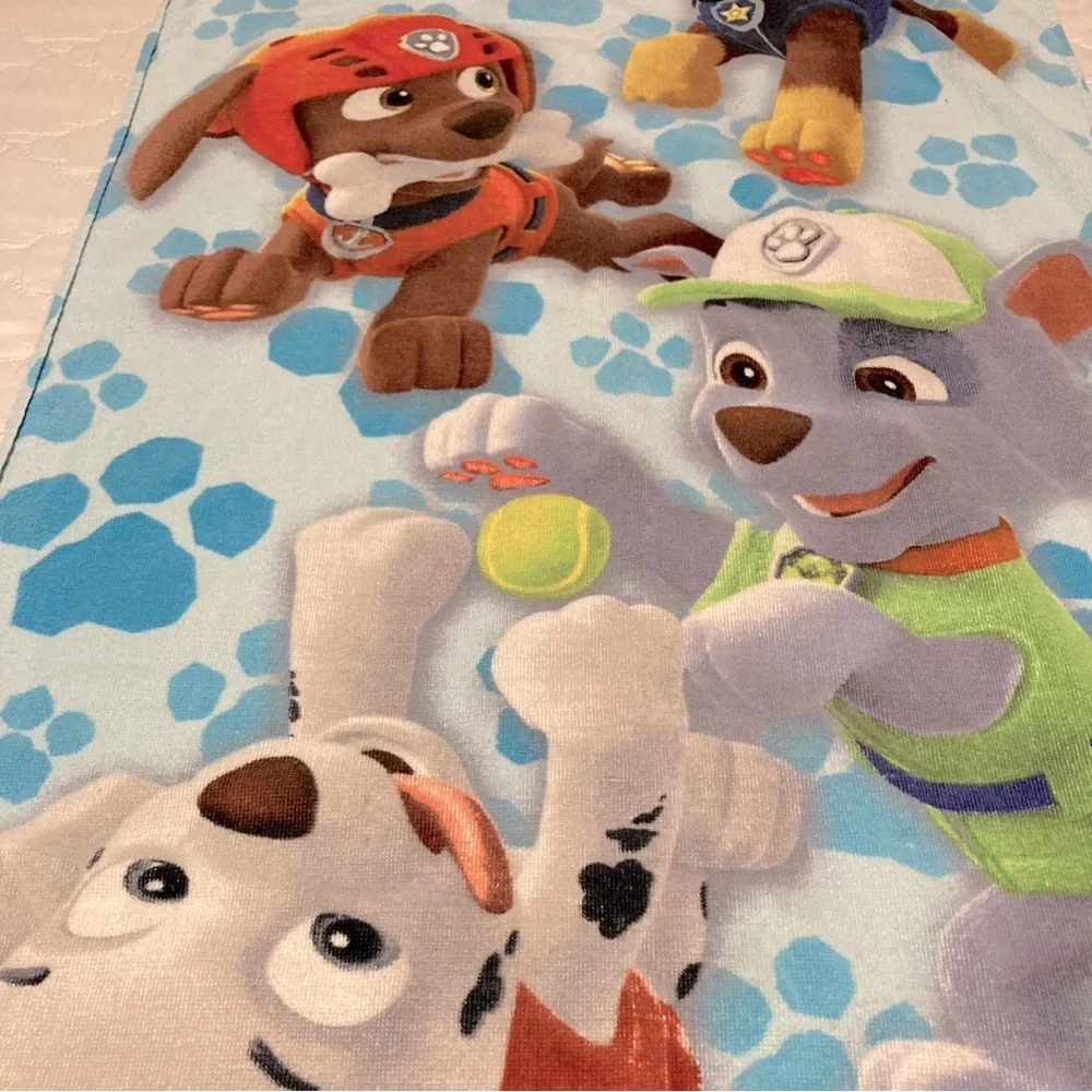 PAW PATROL Nickelodeon Kids Childrens Bath Beach Towel 50 x 24 inches